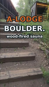Wood-Fired Sauna at A-Lodge Boulder – Oct 6, 7, 20 & 21