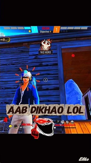 AAB dikhao lol 🥵 Watch till end for insane gameplay 😈#freefire #shorts