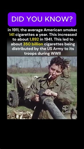 The US Army distributed a large amount of cigarettes #ww2 #shorts