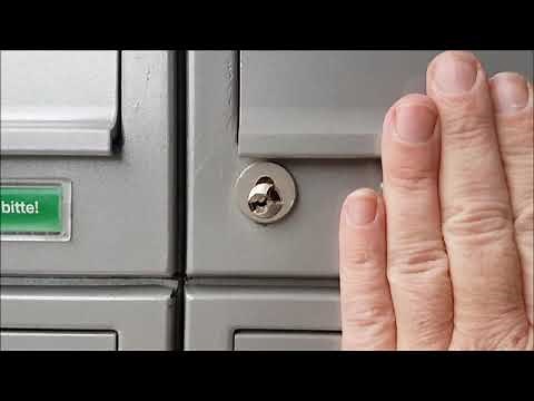 Open mailbox without key Tutorials, Hacks Video 1328 Locksmith Oldorf since 1906