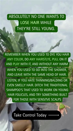 If you're seeing more hair in the shower drain, your shampoo might be the problem. Our Seven Green Soap Bar uses botanical actives (rosemary, ginseng, tea tree) to gently cleanse without stripping — helping hair look fuller and reducing breakage. ✅ 83% said their hair felt fuller ✅ 96.5% saw less shedding ✅ 4.9/5 stars (1,200 reviews) Replaces 2 bottles. Works for all hair types. 30-day guarantee. | Seven Green