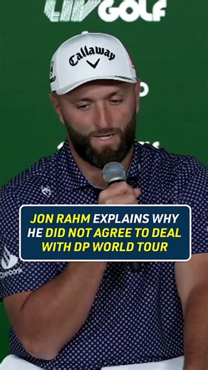 Jon Rahm's Critique of DP World Tour's Tactics