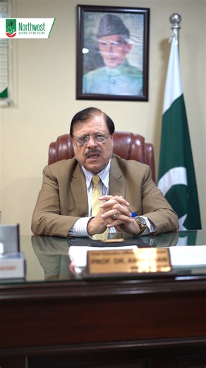 On the occasion of Quaid-e-Azam’s birth anniversary, the Principal of Northwest School of Medicine, Professor Dr. Amir Khan, delivered a message urging the nation to follow Quaid-e-Azam’s golden principles of Unity, Faith, and Discipline. #NWSM #AcademicCouncil #MedicalEducation #Leadership #NorthwestSchoolOfMedicine #FacultyExcellence #AcademicDevelopment #MedicalCollege #ProgressThroughEducation | Northwest School of Medicine