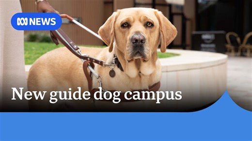 State-of-the-art training campus opens for Victorian guide dogs