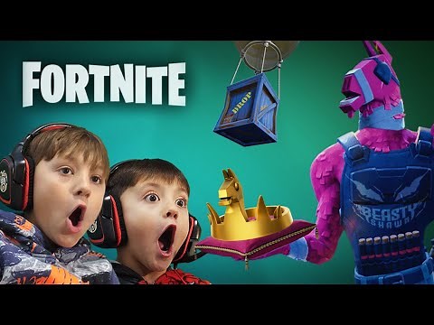 Can we get a Victory Crown in Fortnite! Beasty Shawn + Drizz McNizz Tag Team