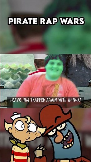 CAPTAIN K'NUCKLES VS STUMBLER O'HARE RAP BATTLE #rapbattle #memes #arg #cartoonnetwork