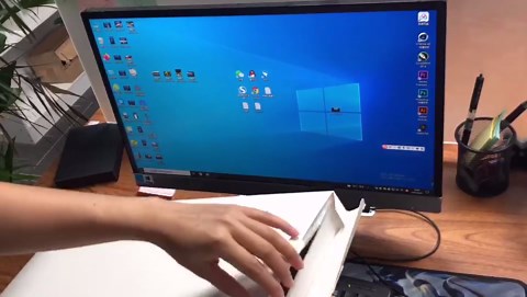 32 Inch Computer Privacy Screen Filter for 16:9 Widescreen Computer Monitor Magnetic Privacy Shield Computer Screen Protector Anti Glare and Blue Light