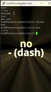 what 'su' actually means (most people get it wrong) #techtips #linux