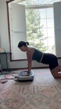 Finally pulled the trigger and got a vibration board. #vibration #vibrationboard #exercise #toner