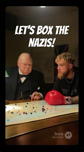 Jake Paul wants to box THE NAZIS! #shorts #shortsfeed #foryou #fyp #foryounew #ww2 #tiktok #youtube