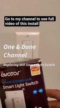 Coolest light switch you can get. Install this!