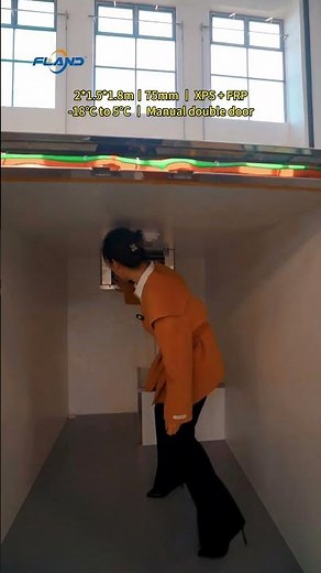 A rapidly deployable miniature modular cold storage unit #coldroom #coldstorage #coldmilling