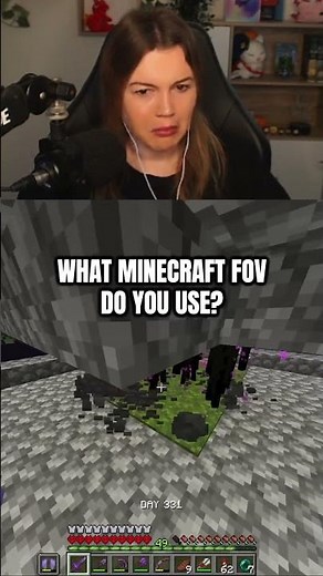 What’s the BEST Minecraft FOV? 👀 #shorts