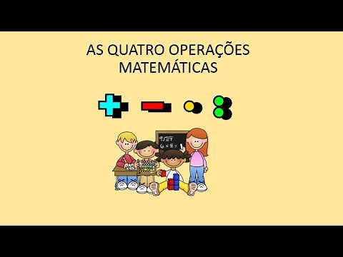 As quatro operações matemáticas! Vamos revisar?