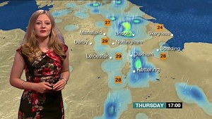 There could be thunder on the way for the East Midlands. Alex has the forecast for Thursday. | BBC Nottingham