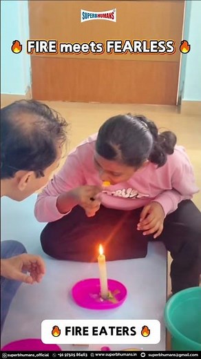 How They Ate Fire Like a Chocolate? | A Tongue Burning Exercise - Fire Eating Performance