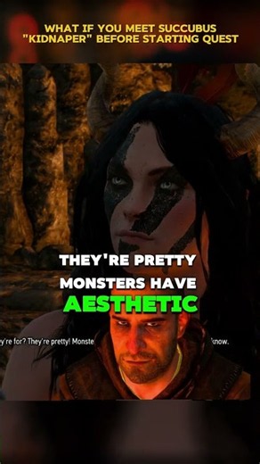 Meet Succubus "kidnapper" before starting the quest - The Witcher 3