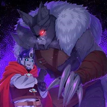 Attacked 🐺⚔ #timelapse | MegOp Little Red & Big Bad AU