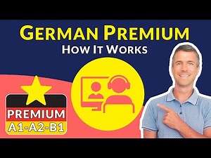 🇩🇪 German Premium Course | A1-A2-B1 | How It Works | Marcus' Language Academy