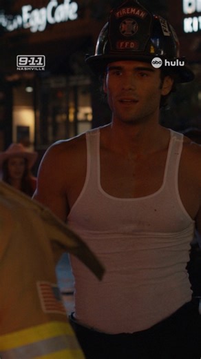 Ryan 🤝 Blue Stream the premiere of #911Nashville on Hulu now! | 9-1-1: Nashville