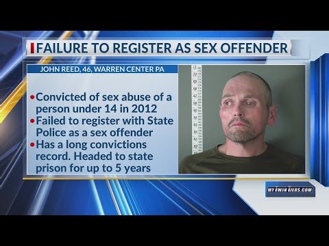 Pa inmate sentenced after failing to update sex-offender registry