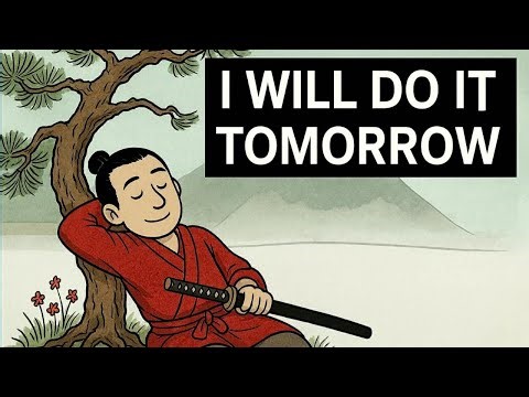 If You’re Ambitious but Lazy, Watch This Samurai Lesson (Kaizen Method to Success)