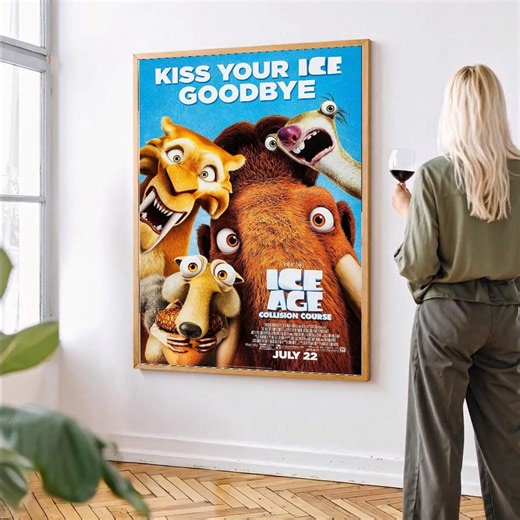 Ice Age - Collision Course - 2016 - Movie Poster - Film Poster - Cinema Poster - Etsy