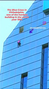 Le blue cross building de Philadelphie qui fait parti du top 5 des buildings les plus difficiles au monde gravi en solo . Un building dont la cotation pourrait varier entre le 7bc et le 7c pour son intensité la petitesse de la fissure trés étroite et peu profonde et qui ne permet pas de vérouiller le pied à l.intérèt et il faut faire des adhèrences trés aléatoires sur les vitres . Le seul bémole est que la cotation de ce building qui est extrême vaut seulement si on a pas la possibiliter les deu