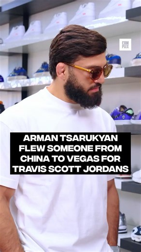 You’ll never believe the lengths Arman Tsarukyan went to get the Travis AJ1 early #SneakerShopping