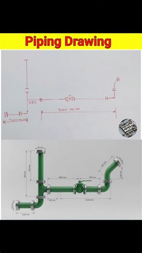 Alam Piping on Instagram: "Piping sketch isometric drawing #piping #mechanical #instagram #engineering #fabrication #alampipingmagic #pump #engineering #pipingskills"