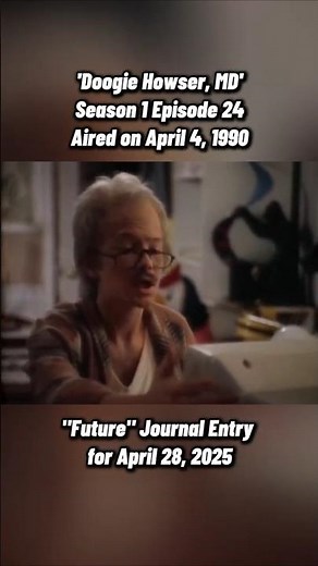 Doogie Howser's April 28, 2025 Journal Entry