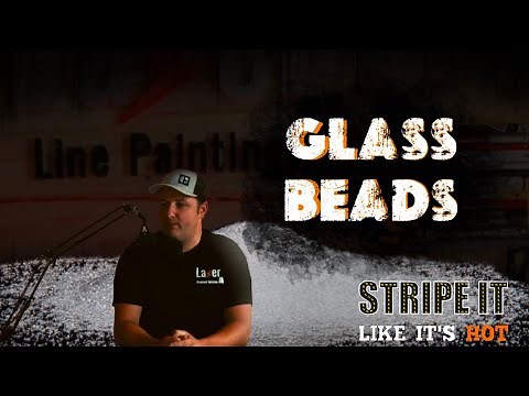 How To Use REFLECTIVE GLASS BEADS for Line Striping