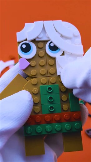 Speed Build Gingerbread | LEGO ASMR