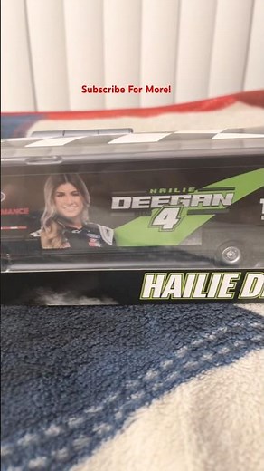 NASCAR Hailie Deegan (4) Truck Hauler