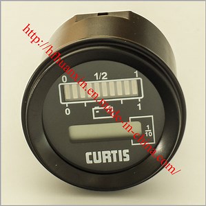 [Hot Item] 24V Hour Meter Battery Gauge Indicator for Curtis 803 24V Type for Electric Forklift Truck Stack Pallet Truck Golf Cart