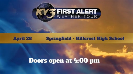1.9K views | THIS MONDAY! The KY3 First Alert Weather Tour is heading to Springfield Hillcrest High School. | KY3 Weather | Facebook