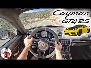 Say "Jump" and the Cayman GT4 RS Asks "How High?" (POV Drive Review)