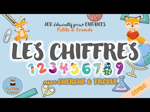 COMPTE LES CHIFFRES de 1 à 10 en français ⭐ Maths ⭐Jeu éducatif pour maternelle 🎲 2-5 ans