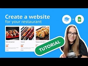 Build a restaurant website no-code