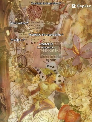 the greek gods♡ no im not w witch or satanic :/ #aphrodite #hermes