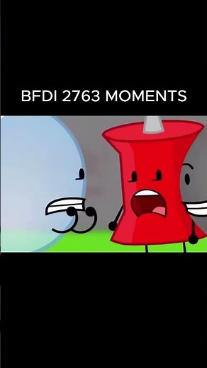 BFDI 2763 MOMENTS #tpot #bfdi #bfdia #bfb #shorts