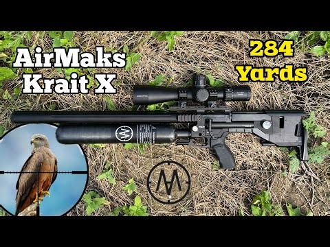 Krait X carried the shot 284 yards, with calm and precision.