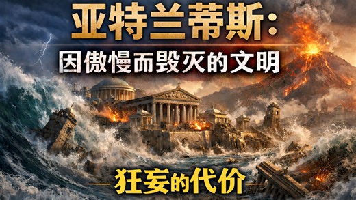 【知识科普】亚特兰蒂斯：因傲慢而毁灭的古代文明｜未解之谜