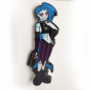 Arcane - Jinx Full Body - 2.5" Hard Enamel Pin - Etsy
