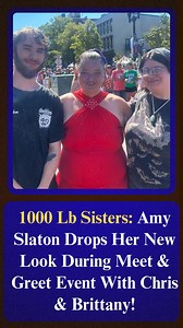 1000 Lb Sisters: Amy Slaton Drops Her New Look During Meet & Greet Event With Chris & Brittany! Read more: https://www.tvseasonspoilers.com/news/1000-lb-sisters-amy-slaton-drops-her-new-look-during-meet-greet-event-with-chris-brittany/ | 1000lb Sisters, 600lb Life & MBFFL Fans