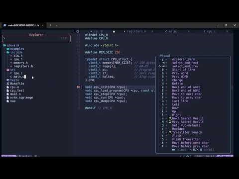 An Attempt at an CPU Emulator in C.