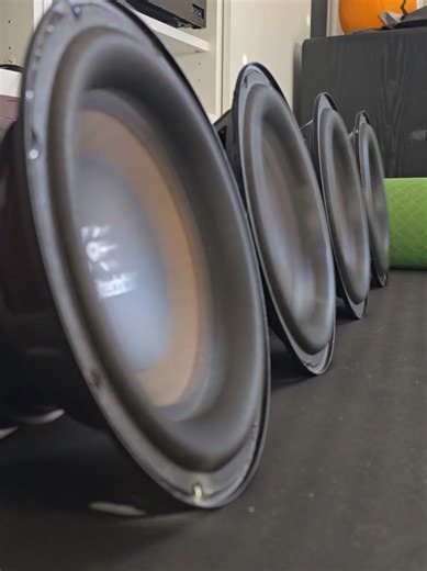 4x Logitech subs bass check #bass #logitech #subwoofer #excursion