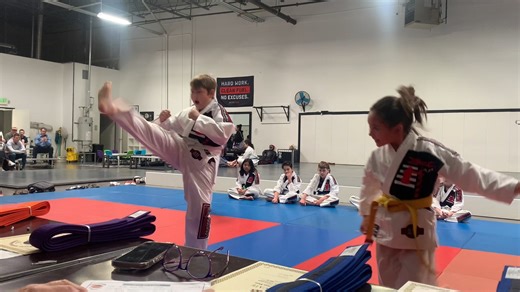 As part of our #placesofreno series, what’s it like at a local martial arts academy for belt tests and promotions for kids, teens and adults? In this short video, McKenna Keglovits takes us on the mat at 360 Martial Arts Academy on Double Diamond Parkway. | Our Town Reno