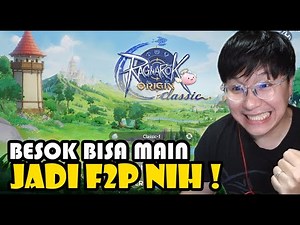 TOMORROW RELEASE! RAGNAROK ORIGIN CLASSIC! TEST SERVER! SO NO P2W & CAN TRADE?!