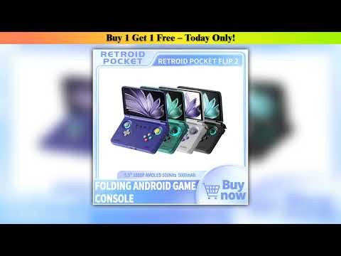 2025 Retroid Pocket — Hands-On (2025): 2025 Retroid Pocket Flip2 Retro Handheld Game